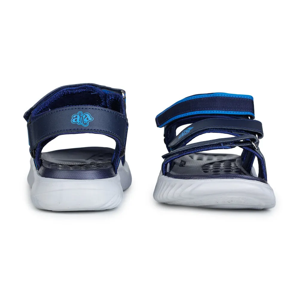 A-HA Casual Blue Sandals For Men STAMINA-8 By Liberty