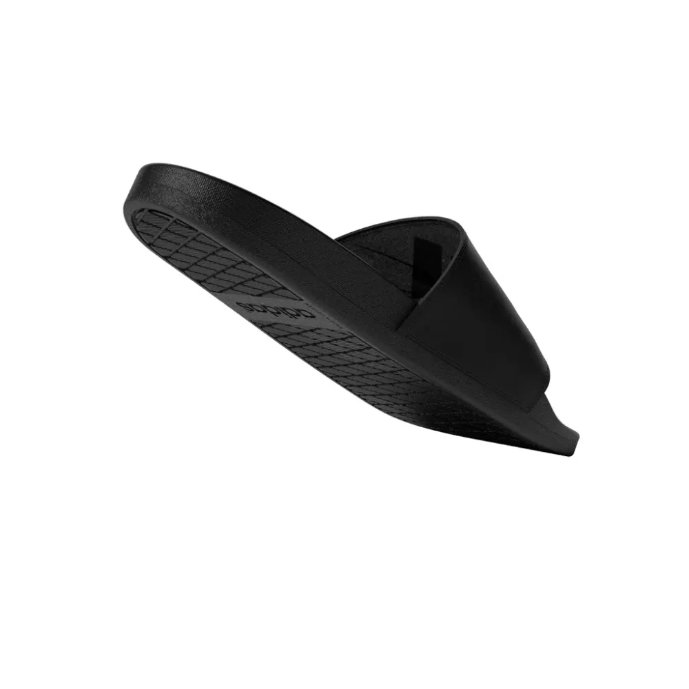 ADIDAS ADILETTE COMFORT SLIDE SANDALS - BLACK/WHITE/BLACK