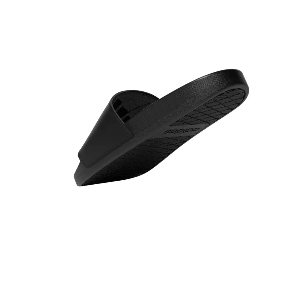 ADIDAS ADILETTE COMFORT SLIDE SANDALS - BLACK/WHITE/BLACK