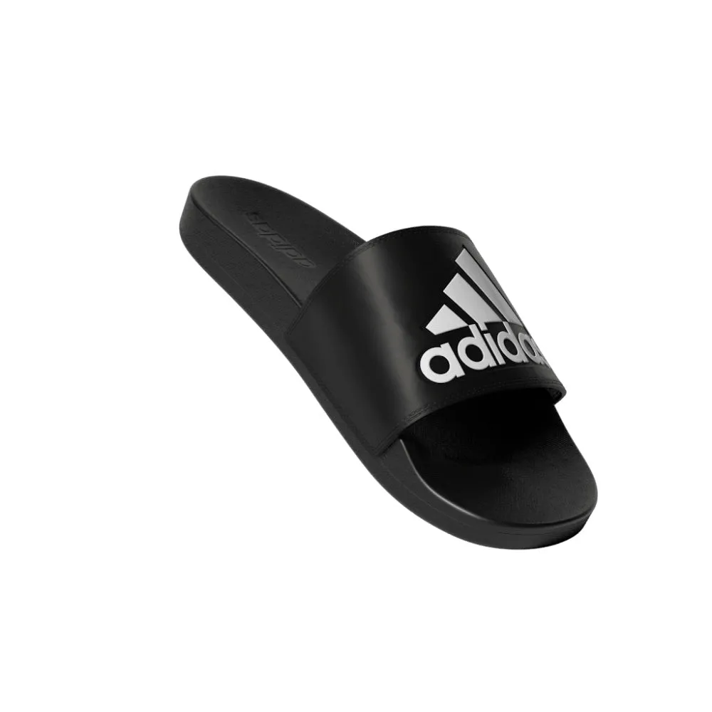 ADIDAS ADILETTE COMFORT SLIDE SANDALS - BLACK/WHITE/BLACK