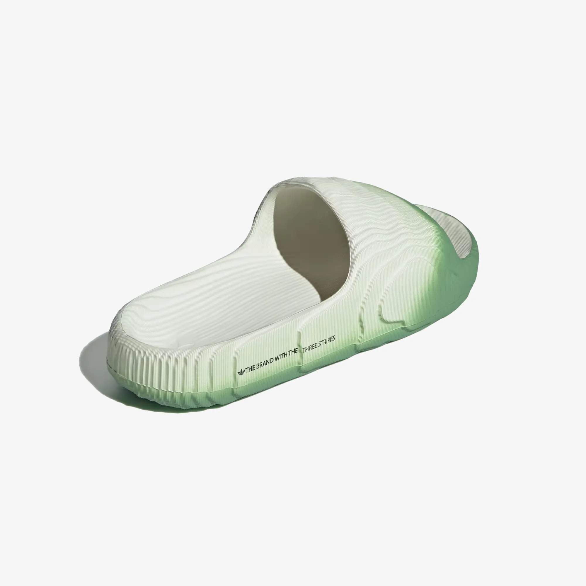 ADILETTE 22 'IVORY/PRELOVED GREEN/CORE BLACK'