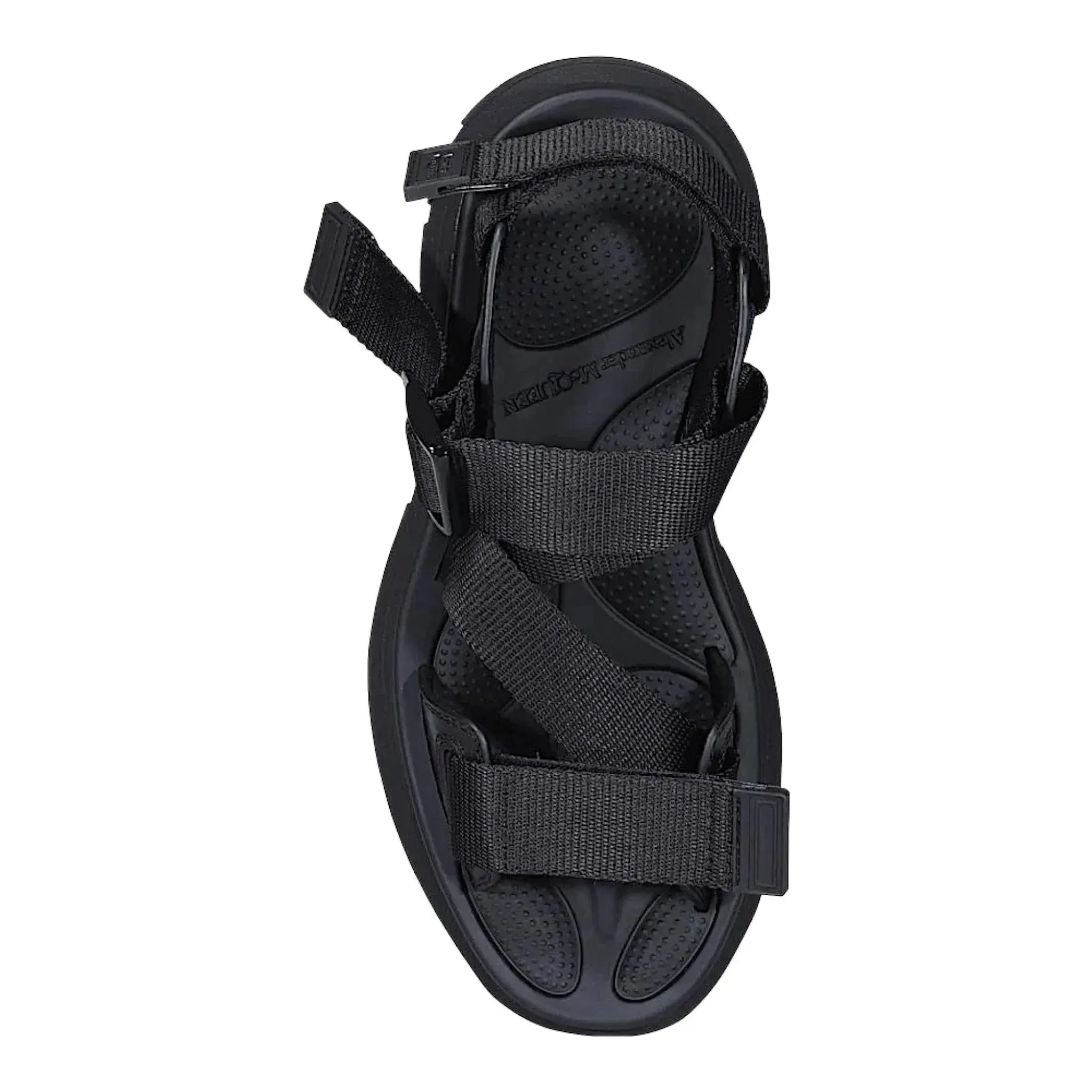 Alexander McQueen Leather Sports Sandals