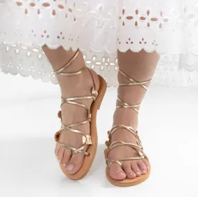 Althea sandals (gold)