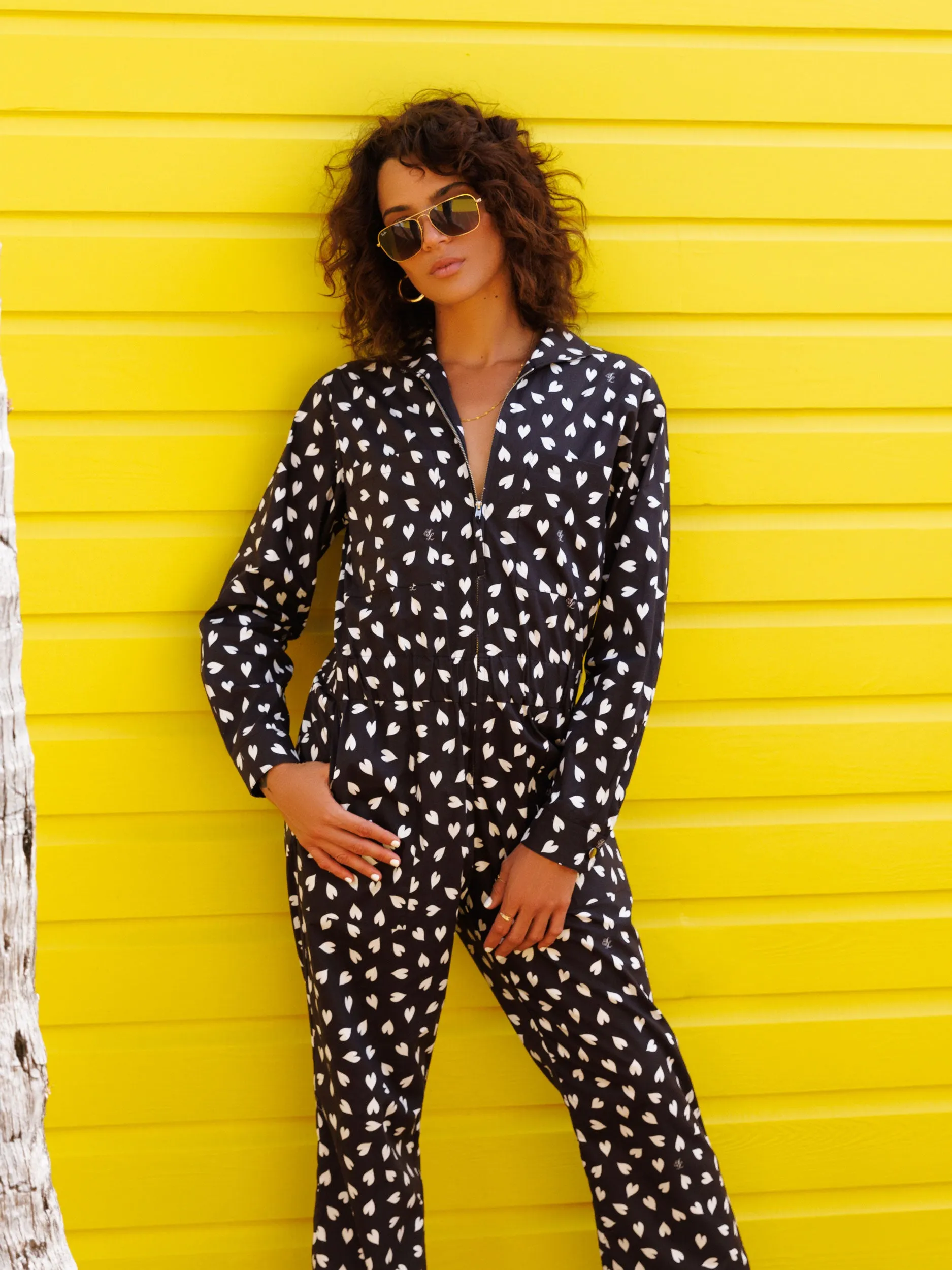 Amelia Jumpsuit | Love print