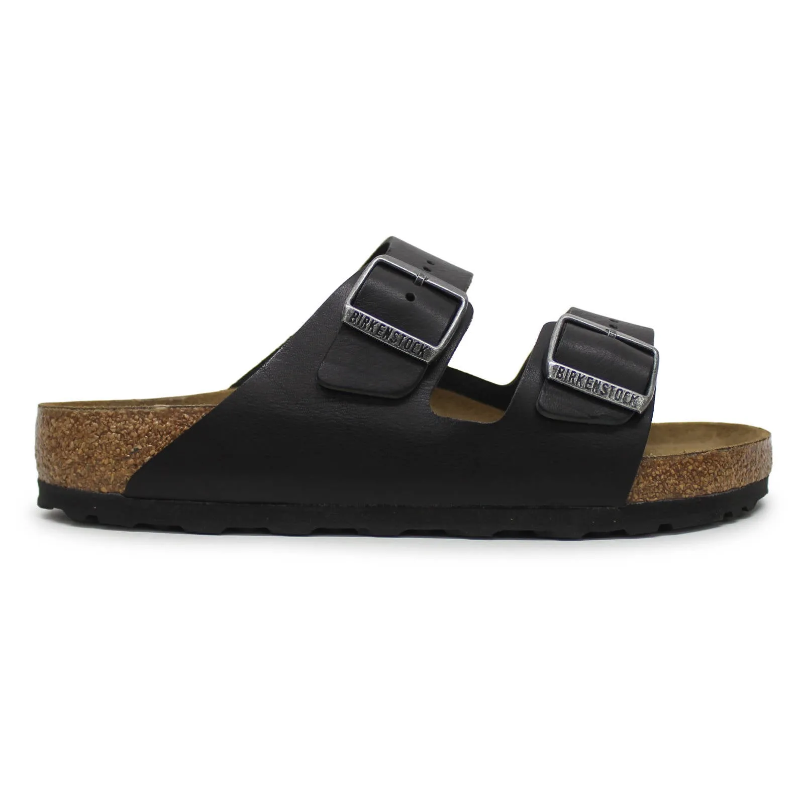 Arizona Bs Natural Leather Unisex Slides Sandals