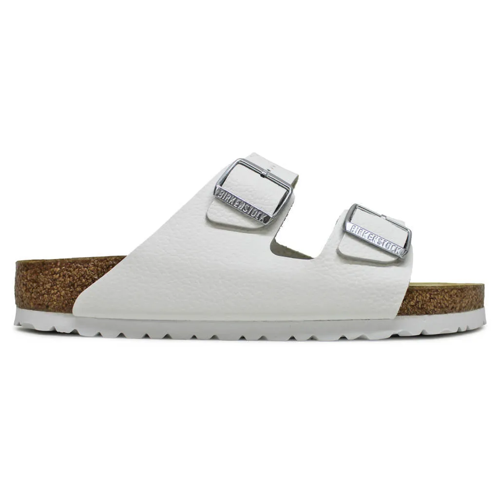 Arizona Bs Natural Leather Unisex Slides Sandals