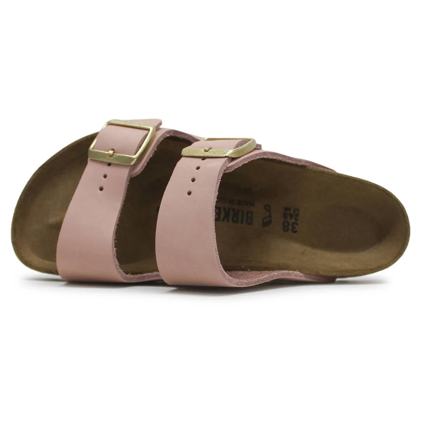 Arizona BS Nubuck Leather Unisex Slides Sandals