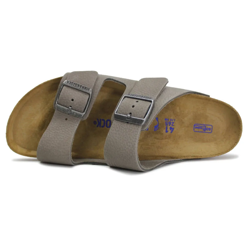 Arizona BS Nubuck Leather Unisex Slides Sandals