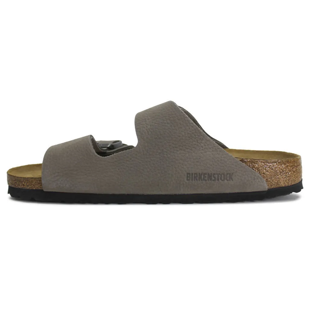 Arizona BS Nubuck Leather Unisex Slides Sandals