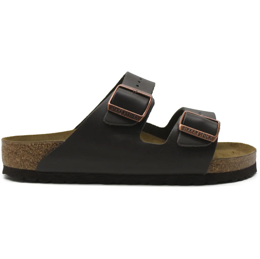 Arizona Natural Leather Unisex Slide Sandals