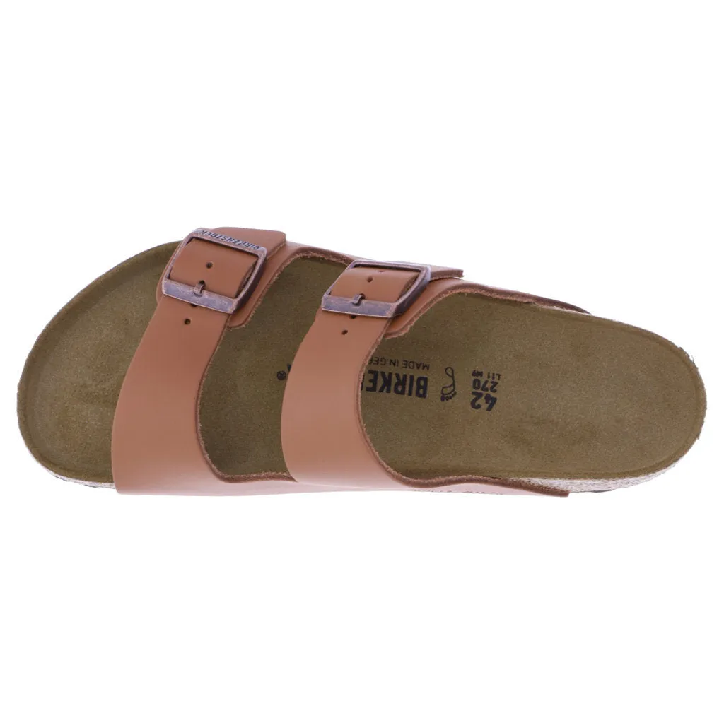 Arizona Natural Leather Unisex Slide Sandals