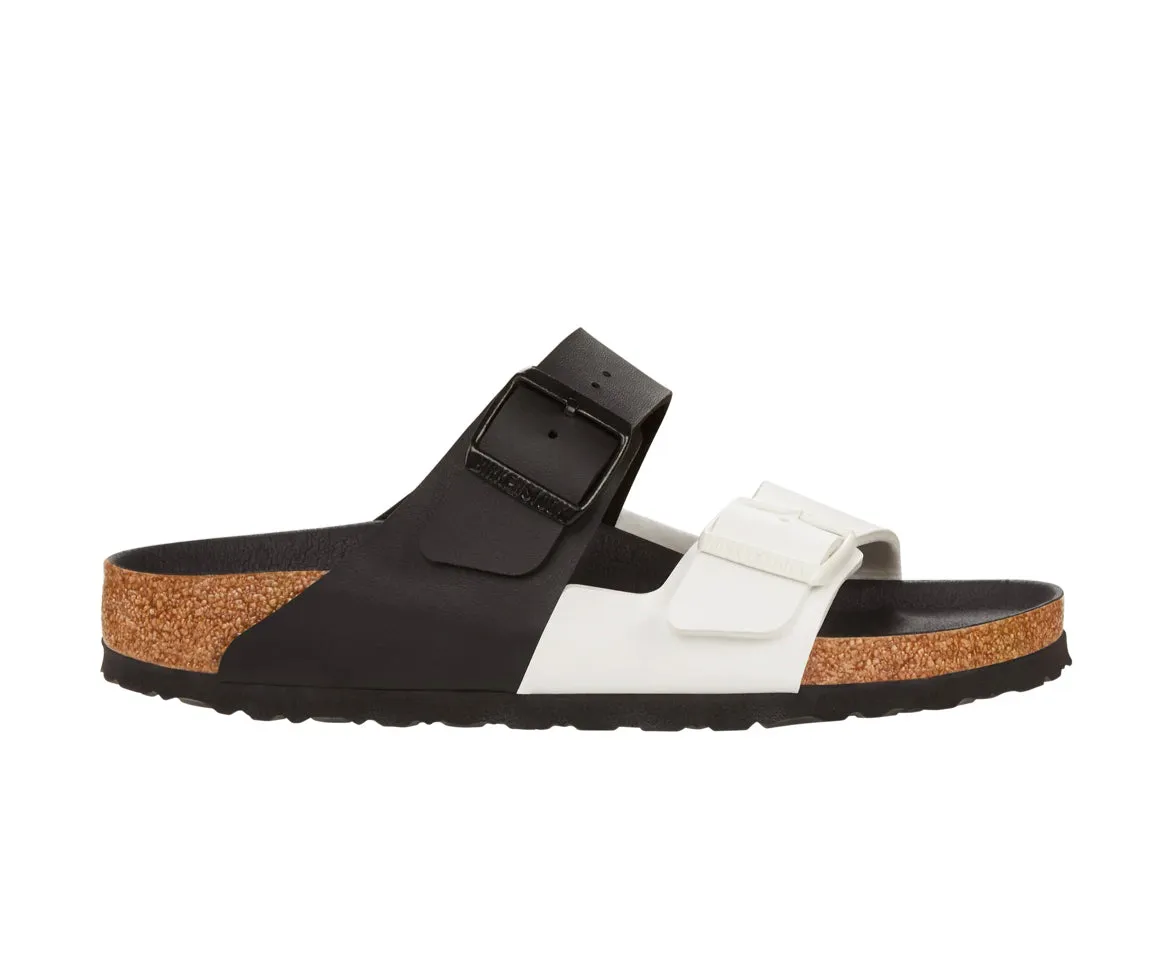 Arizona split colour nubuck leather sandals