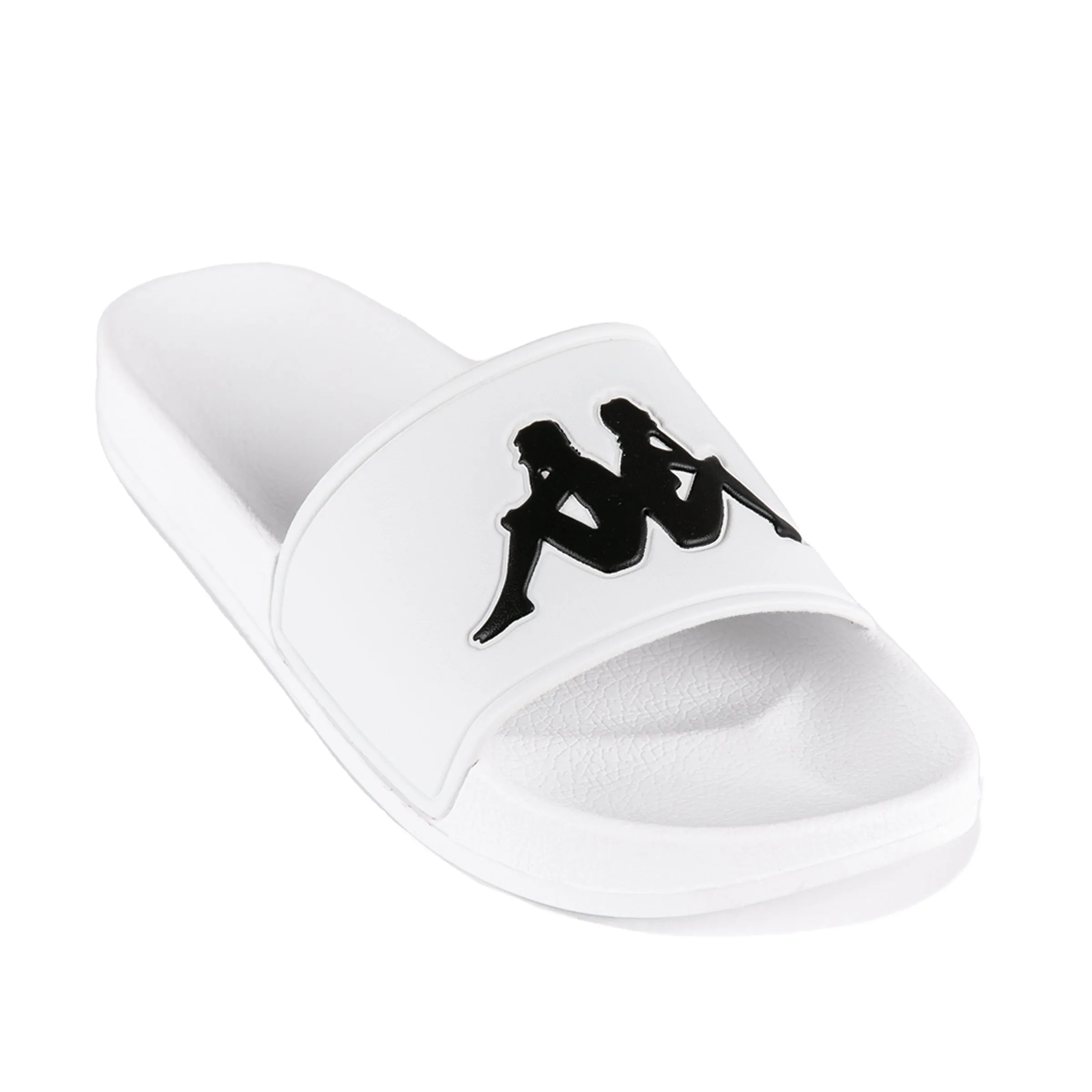 Authentic Adam 2 Slides - White Black