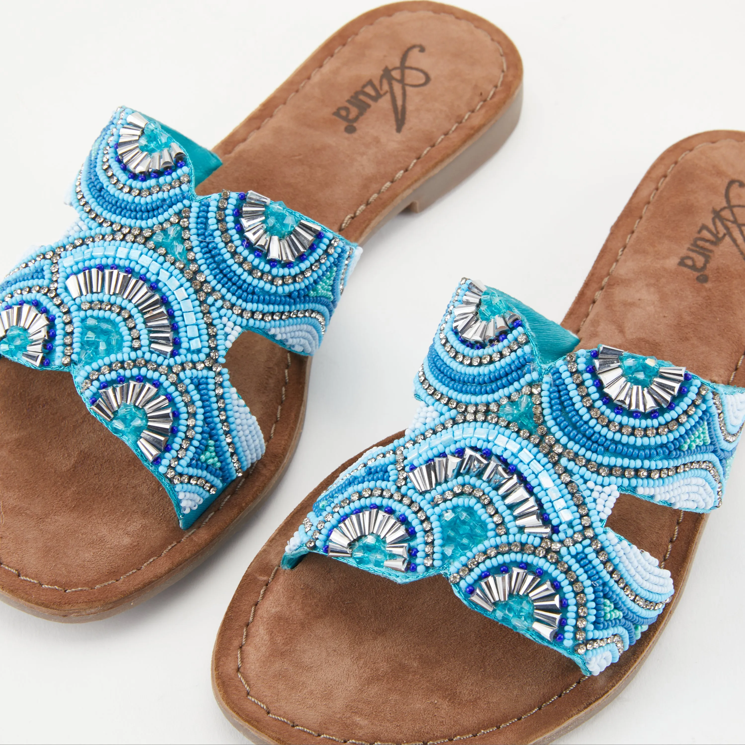 AZURA GEORGYS SLIDE SANDALS