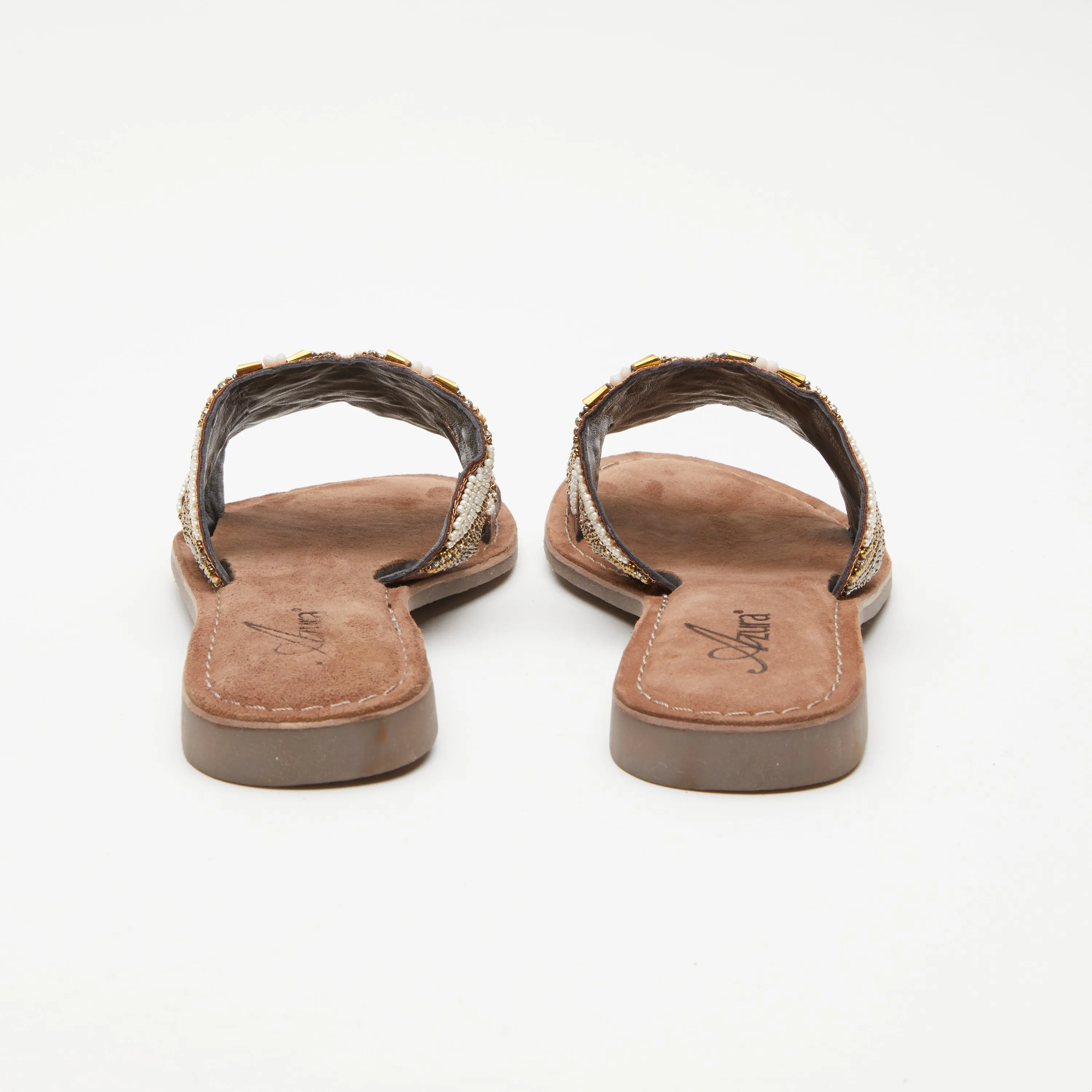 AZURA GEORGYS SLIDE SANDALS