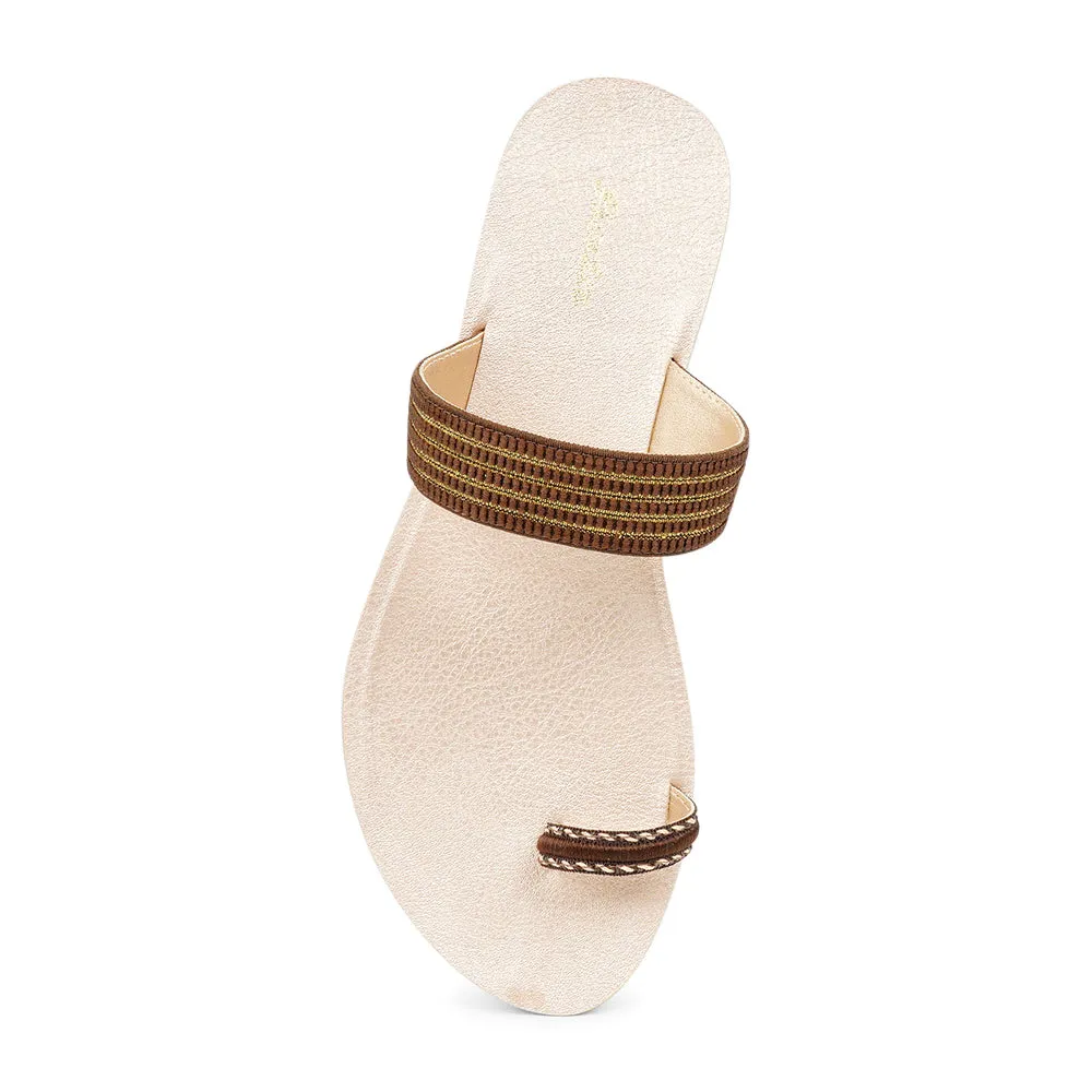 Bata OSHIN Ladies Toe-Ring-Style Chappal