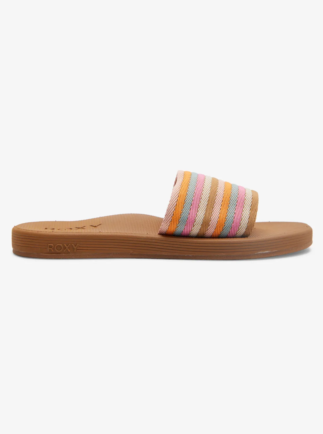 Beachie Breeze Sandals - Tan/Crazy Pink