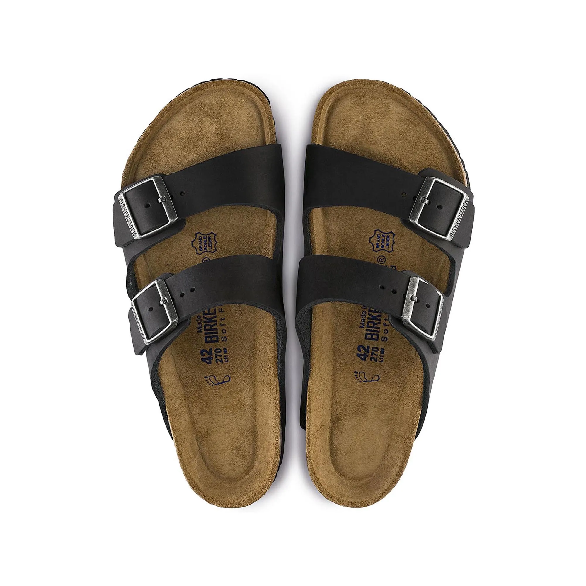 Birkenstock Arizona NU Oiled SFB Black R 752481