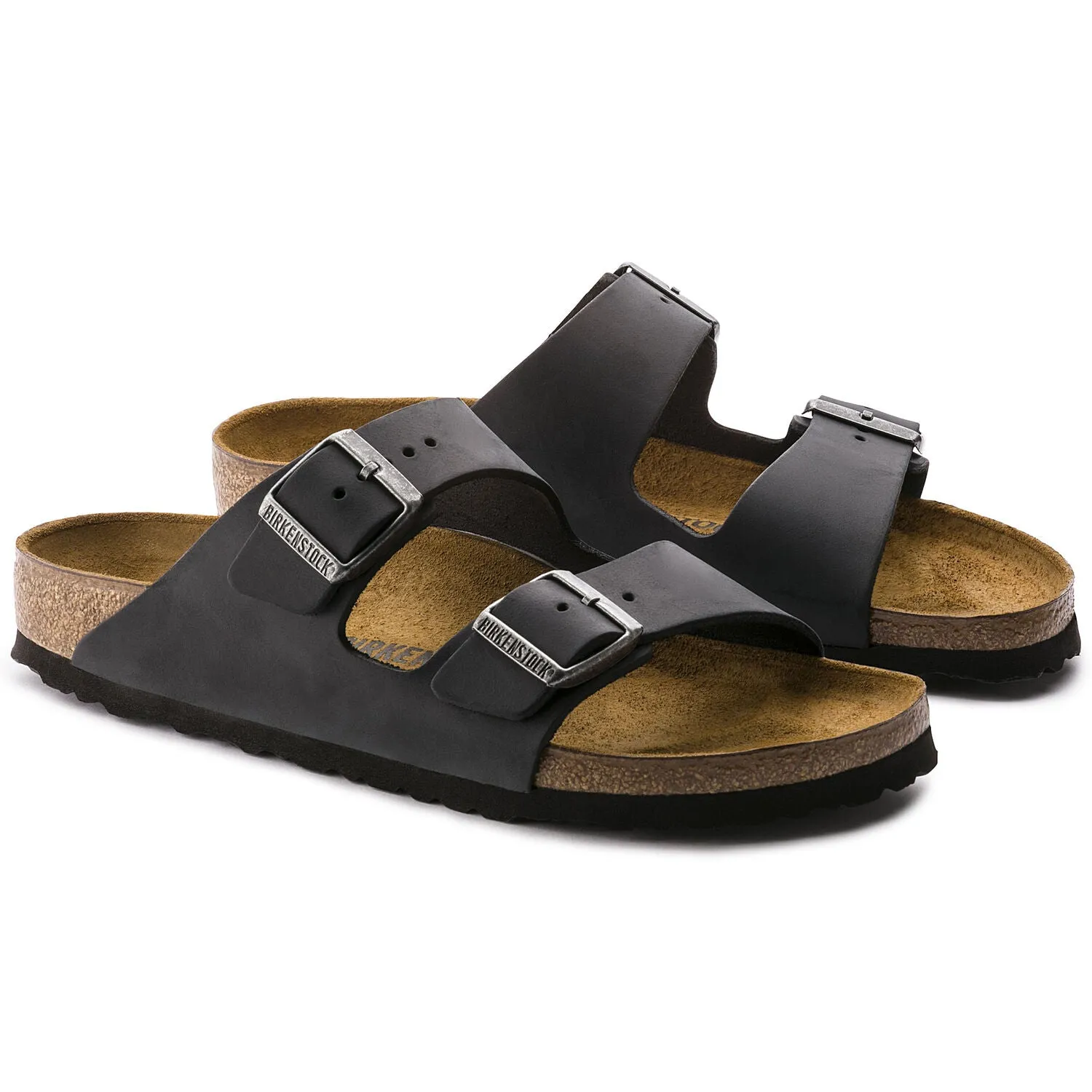 Birkenstock - Arizona Oiled Leather Black 0552111