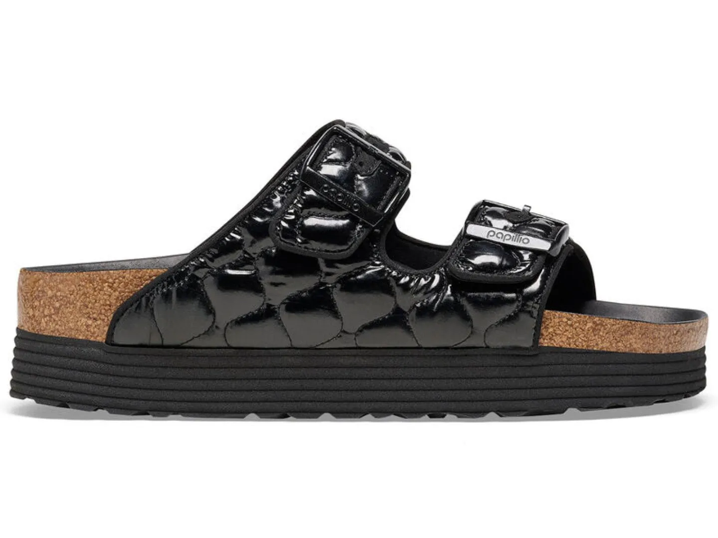 Birkenstock: Arizona Platform Padded Nylon