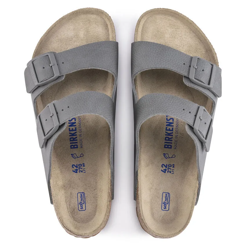 Birkenstock Arizona SFB BF Desert Soil Birko Flor grey