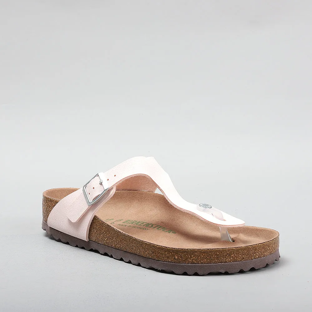 BIRKENSTOCK GIZEH 1019656 BF EARTHY VEGAN LIGHT ROSE