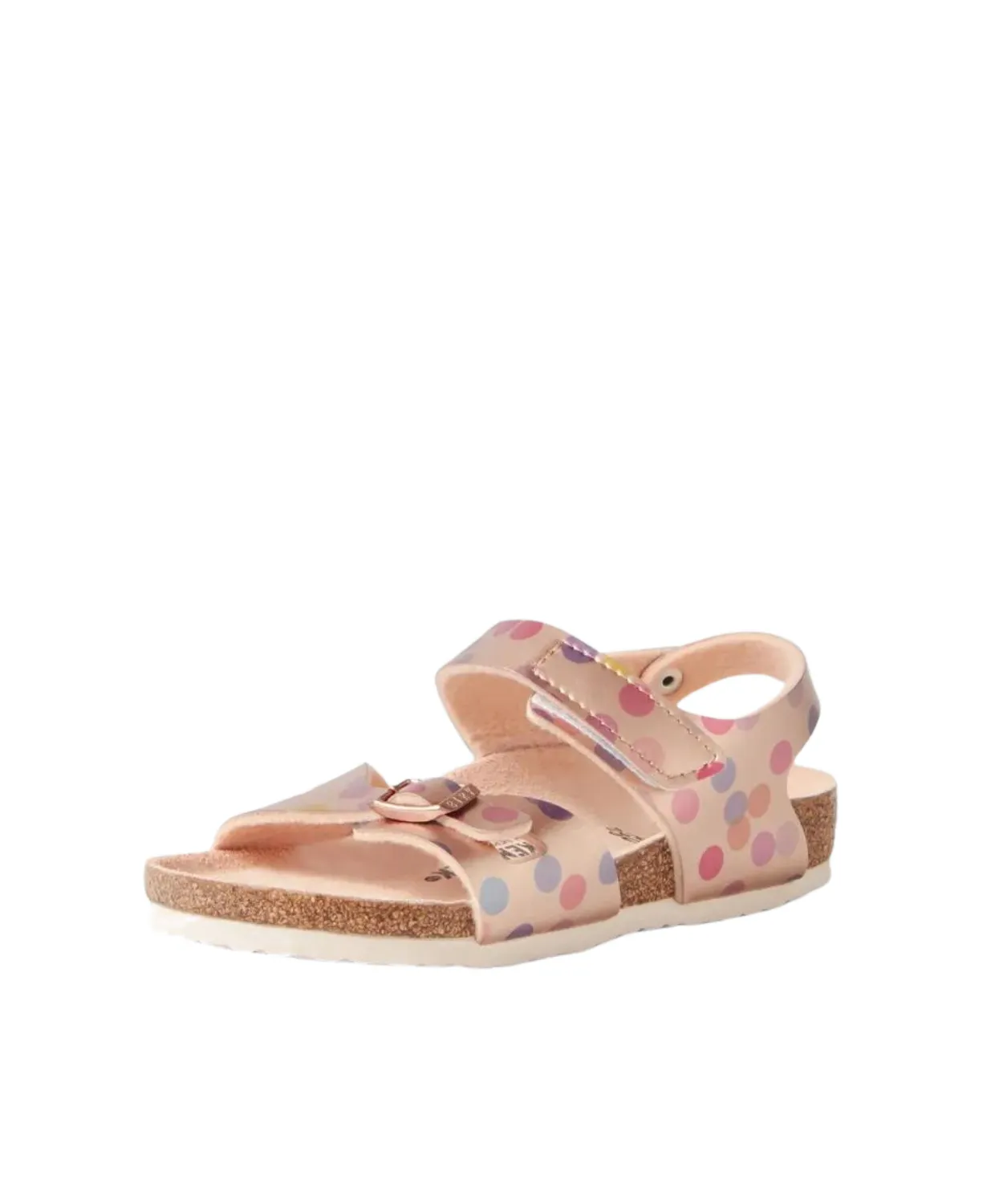 Birkenstock Kids Colorado Birko-Flor Electric Metallic Dots Copper Sandals