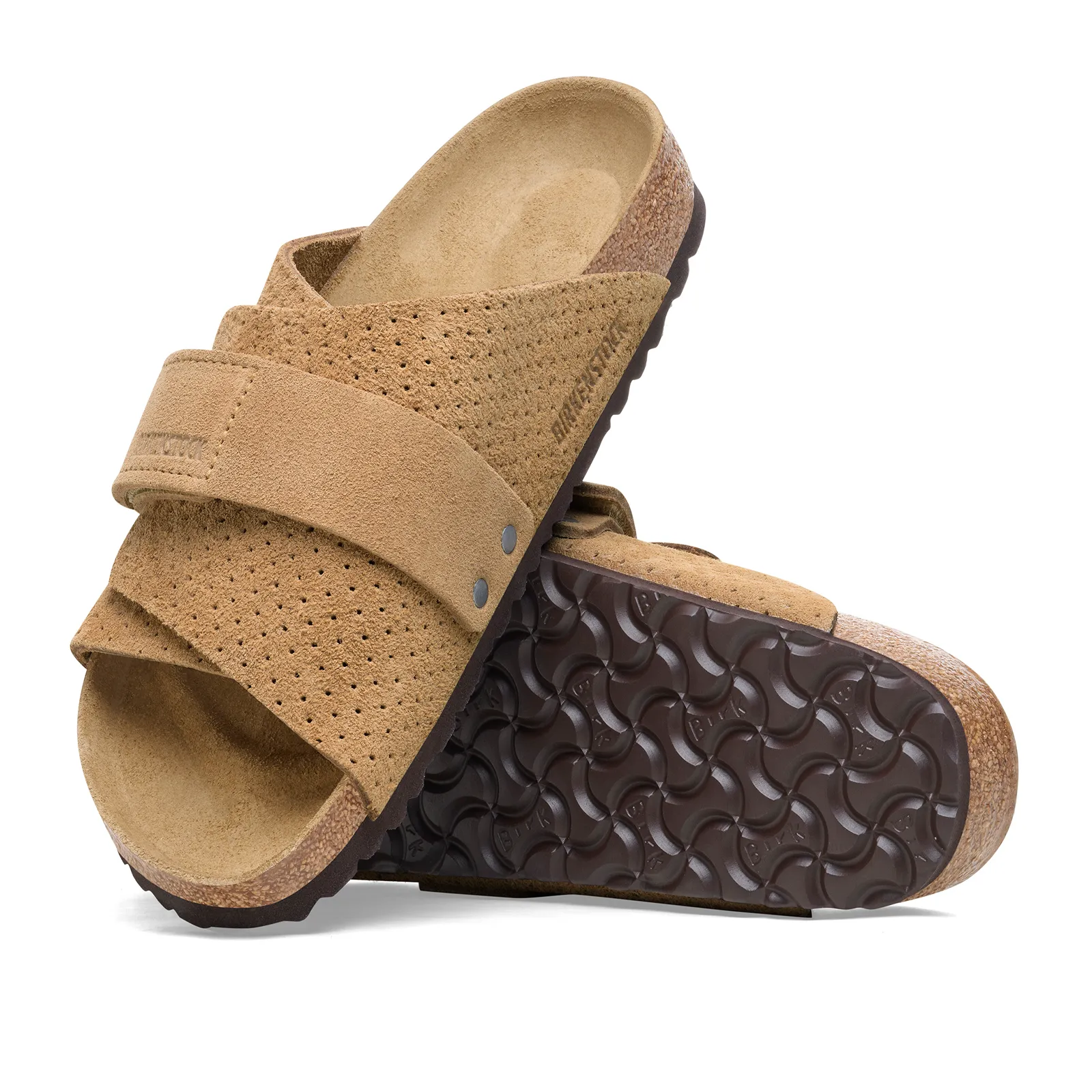 Birkenstock Kyoto (Men) Dotted New Beige Suede