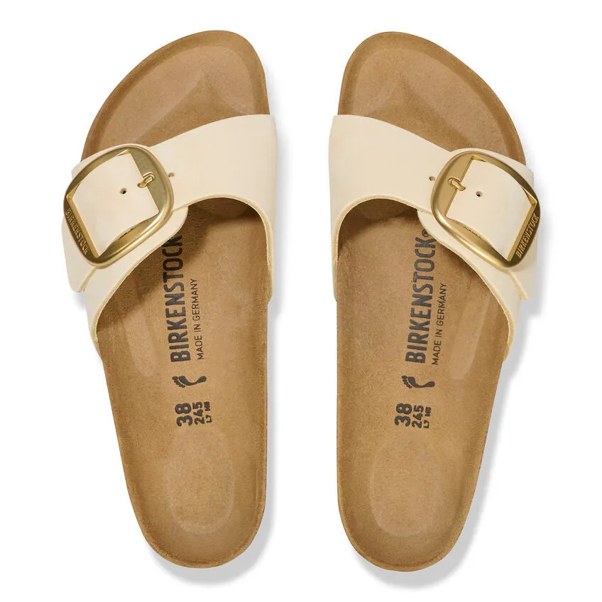 Birkenstock - Madrid Big Buckle Ecru