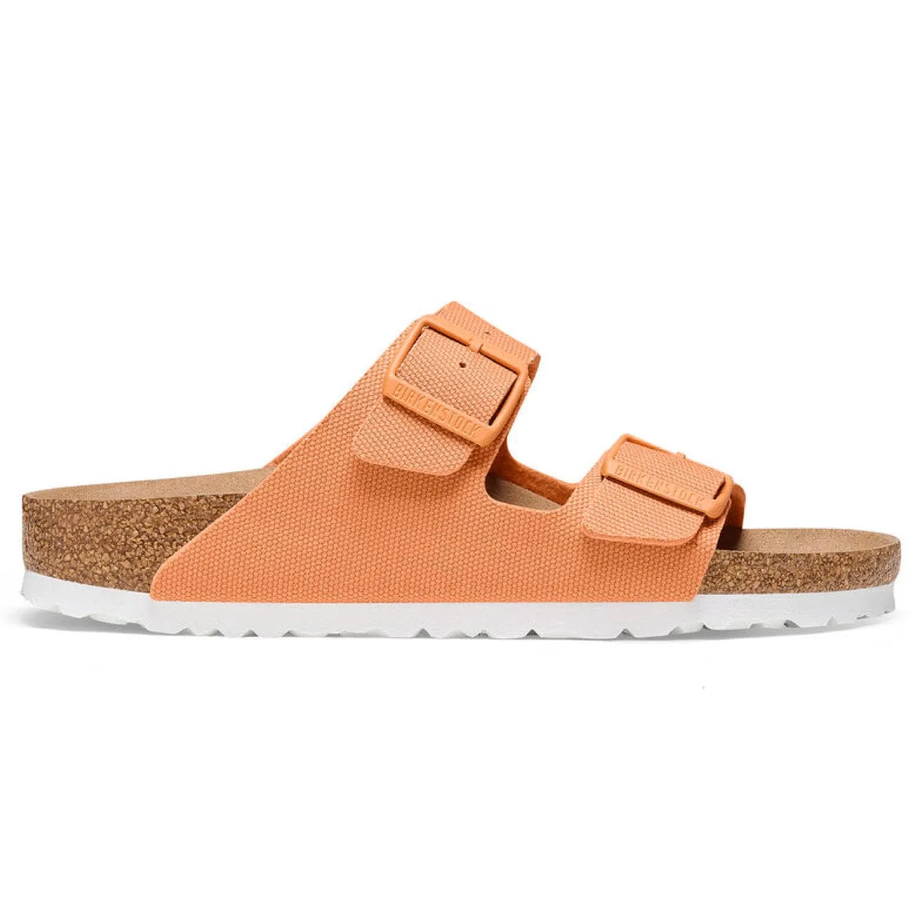 Birkenstock Seasonal, Arizona, Vegan Canvas, Regular Fit, Papaya Textile