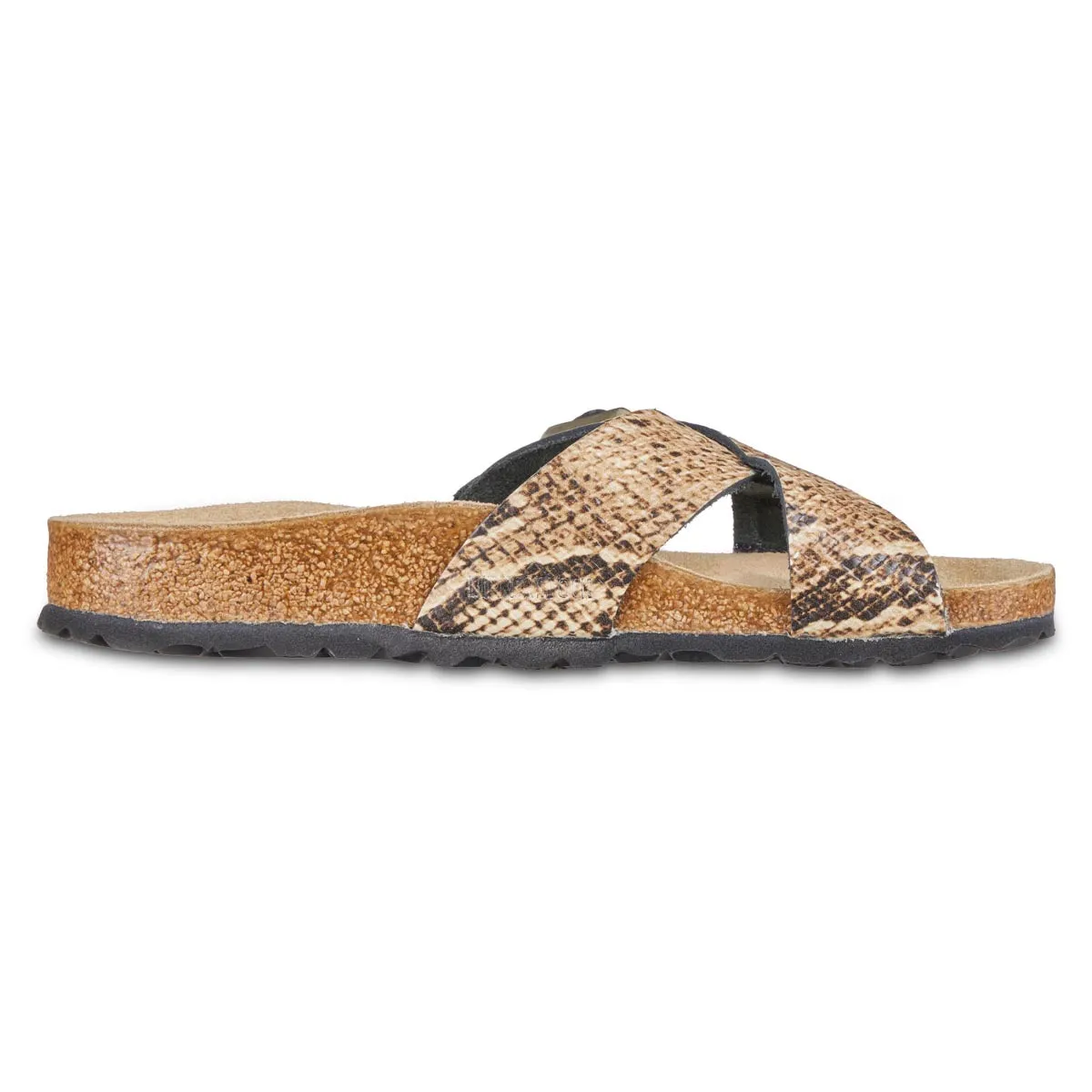 Birkenstock Siena Embossed Leather Snake Sandals