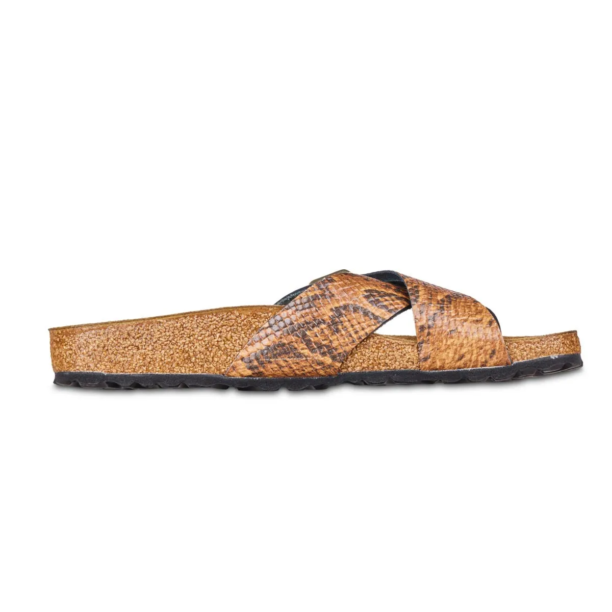 Birkenstock Siena Embossed Leather Snake Sandals