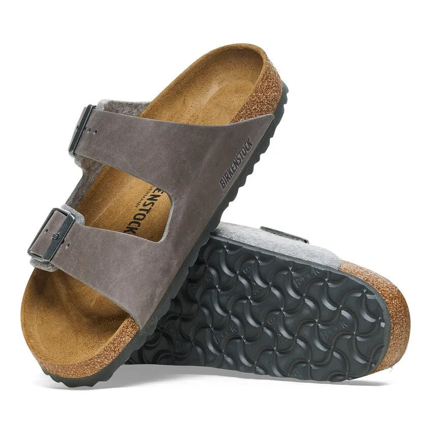 Birkenstock Women's Arizona - Light Gray Wool Felt/Leather