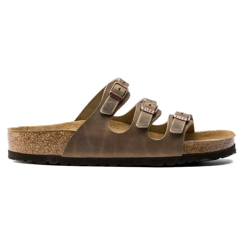 Birkenstock Women's Florida Soft Footbed - Tobacco Brown