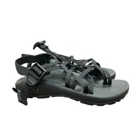 Black Sandals Flats By Chacos, Size: 6