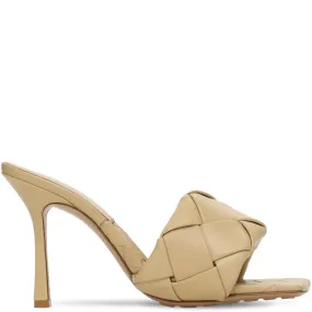 Bottega Veneta Lido Woven Leather Sandals