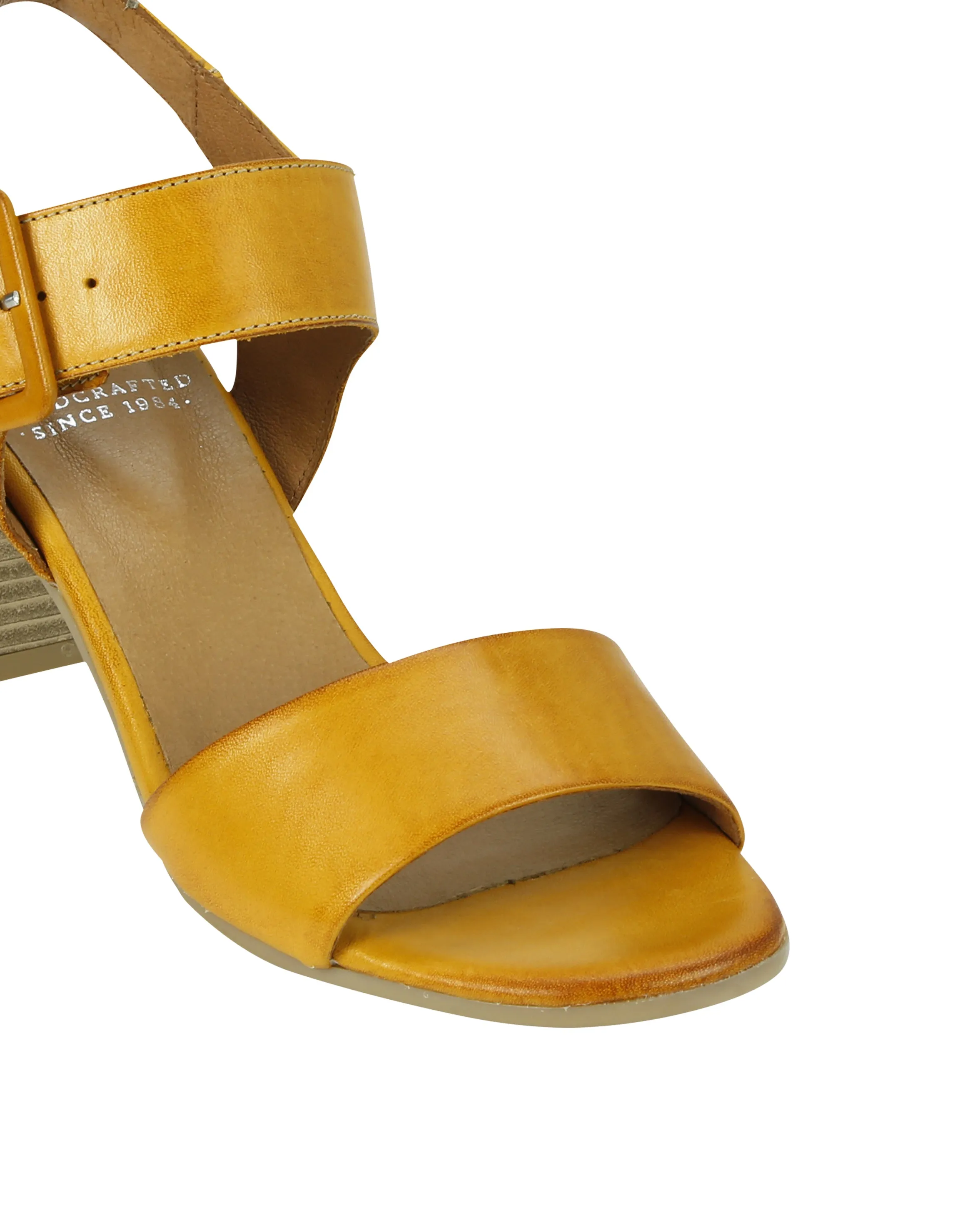 Bousie Leather Ankle Strap Sandals