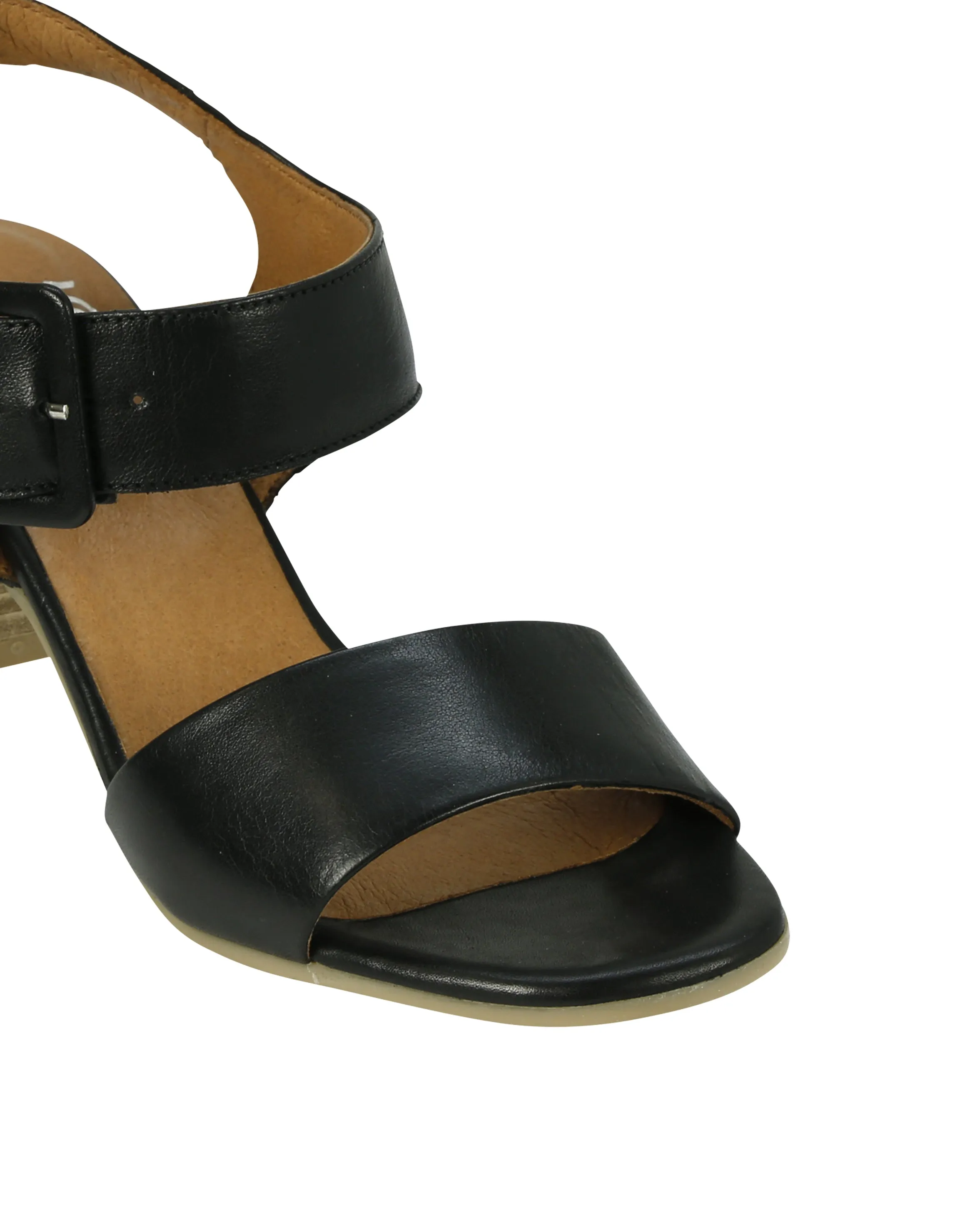 Bousie Leather Ankle Strap Sandals