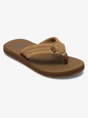 Boys 8-16 Carver Suede Core Sandals - Tan 1