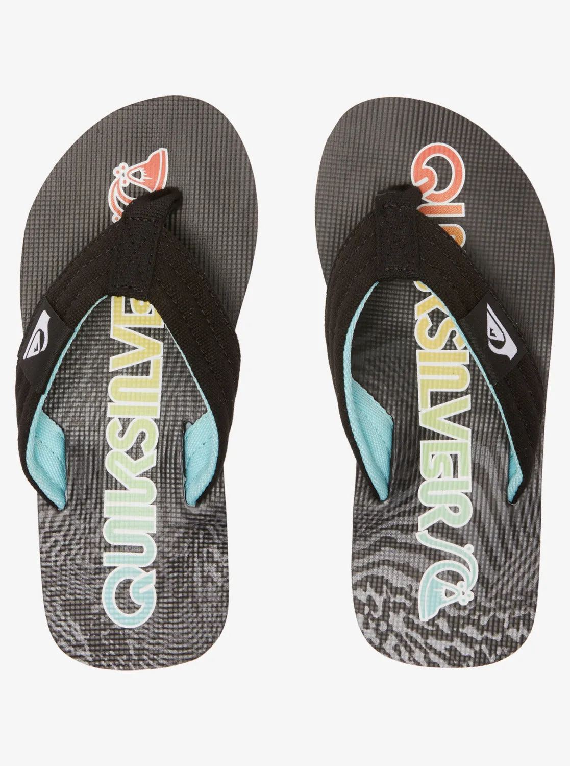 Boys 8-16 Molokai Layback Sandals - Black 1