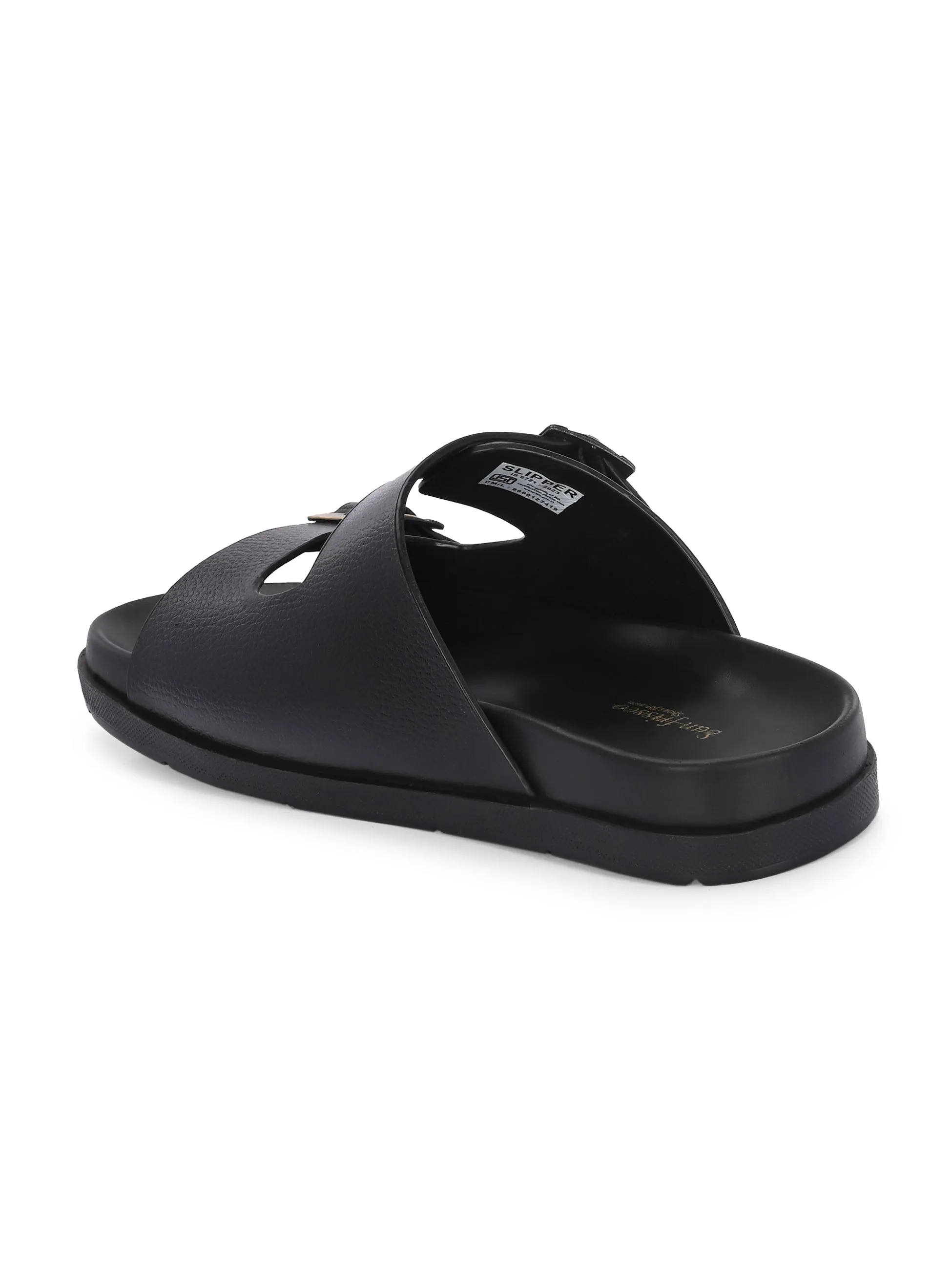 Brick Black Recovery Sandals