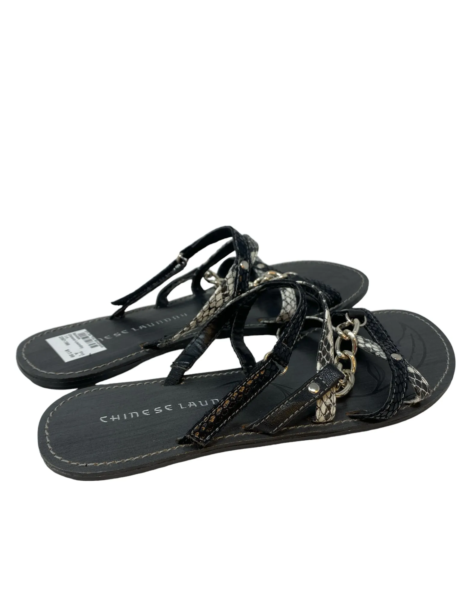 Chinese Laundry Women Size 7.5 Black Sandals