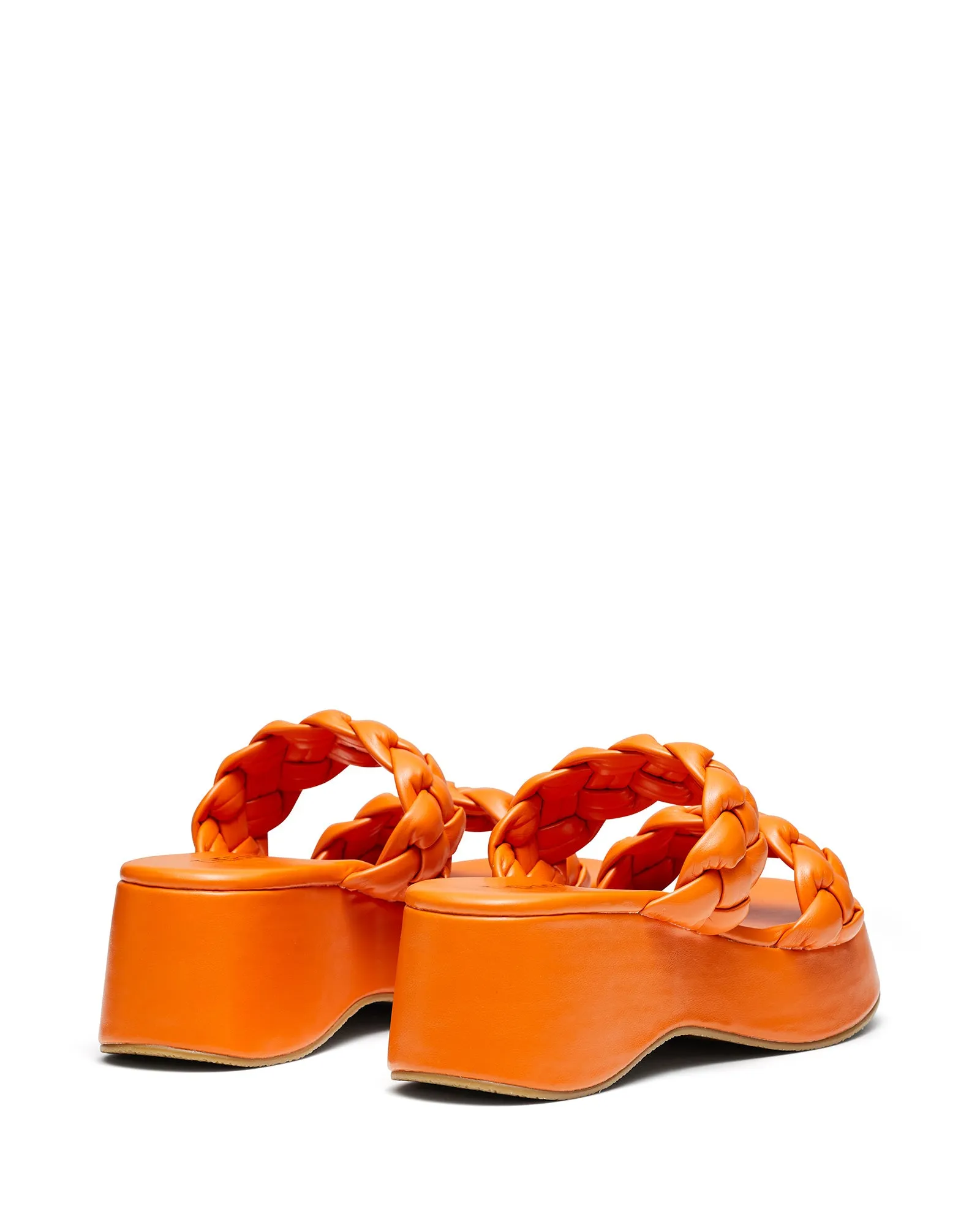 Christy Platform Sandal Tangerine