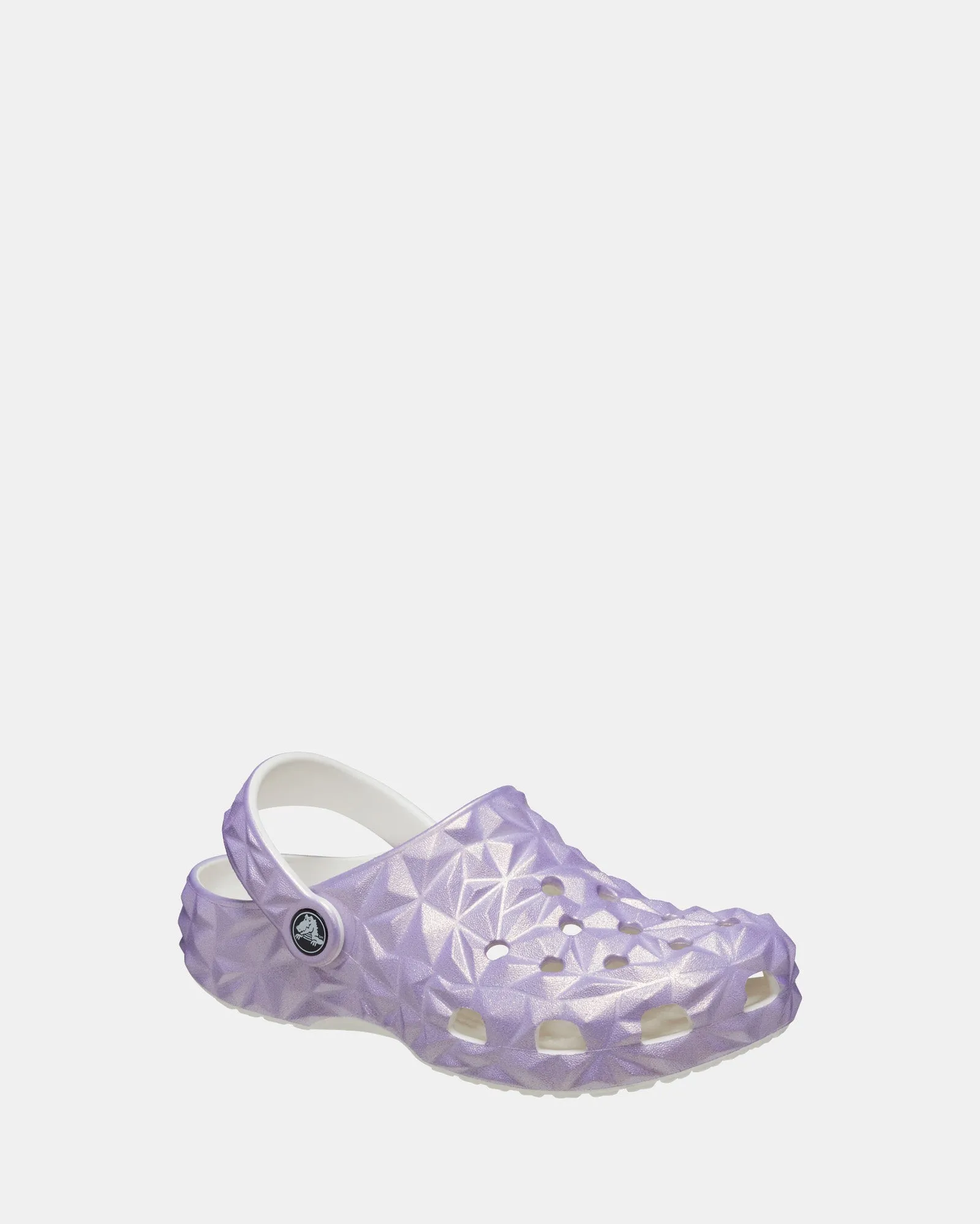 Classic Geo Clog Youth Lilac