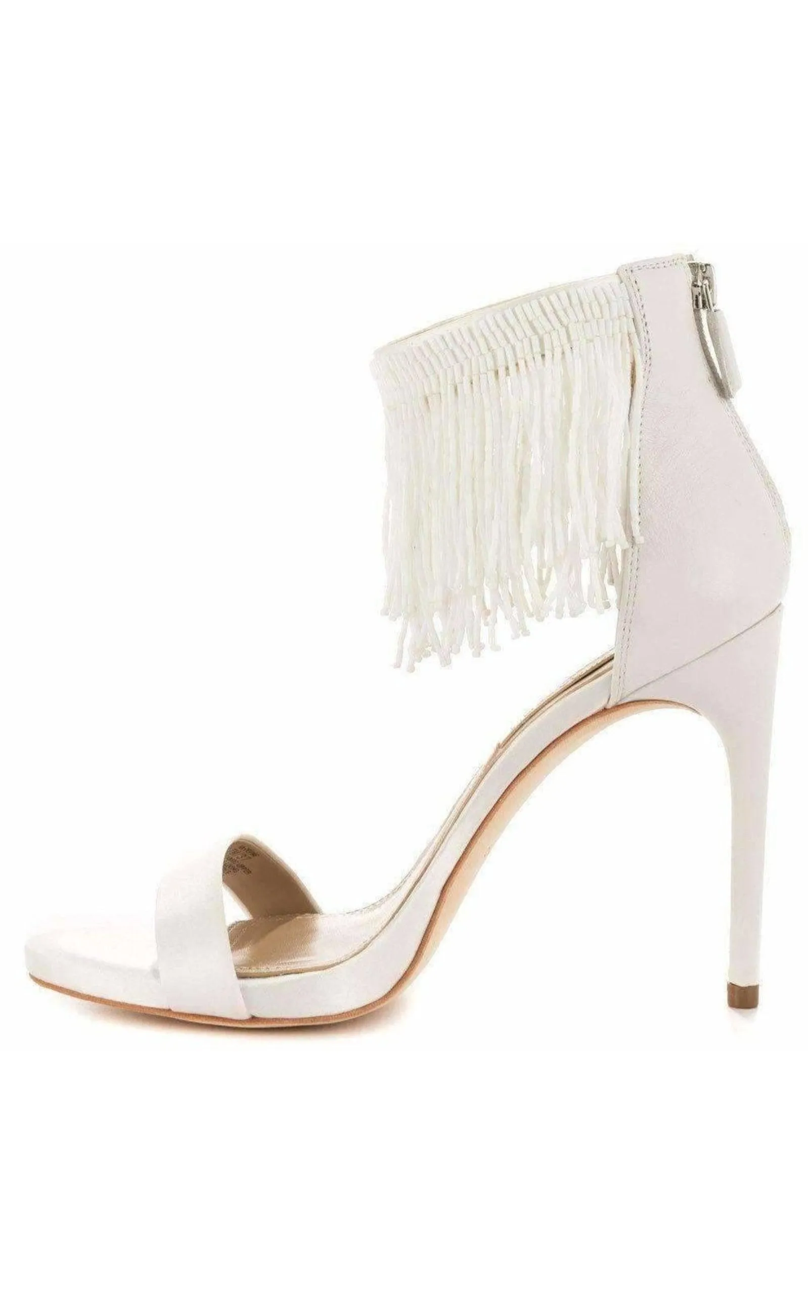 Devine High Heel Beaded Ankle Dress Sandals