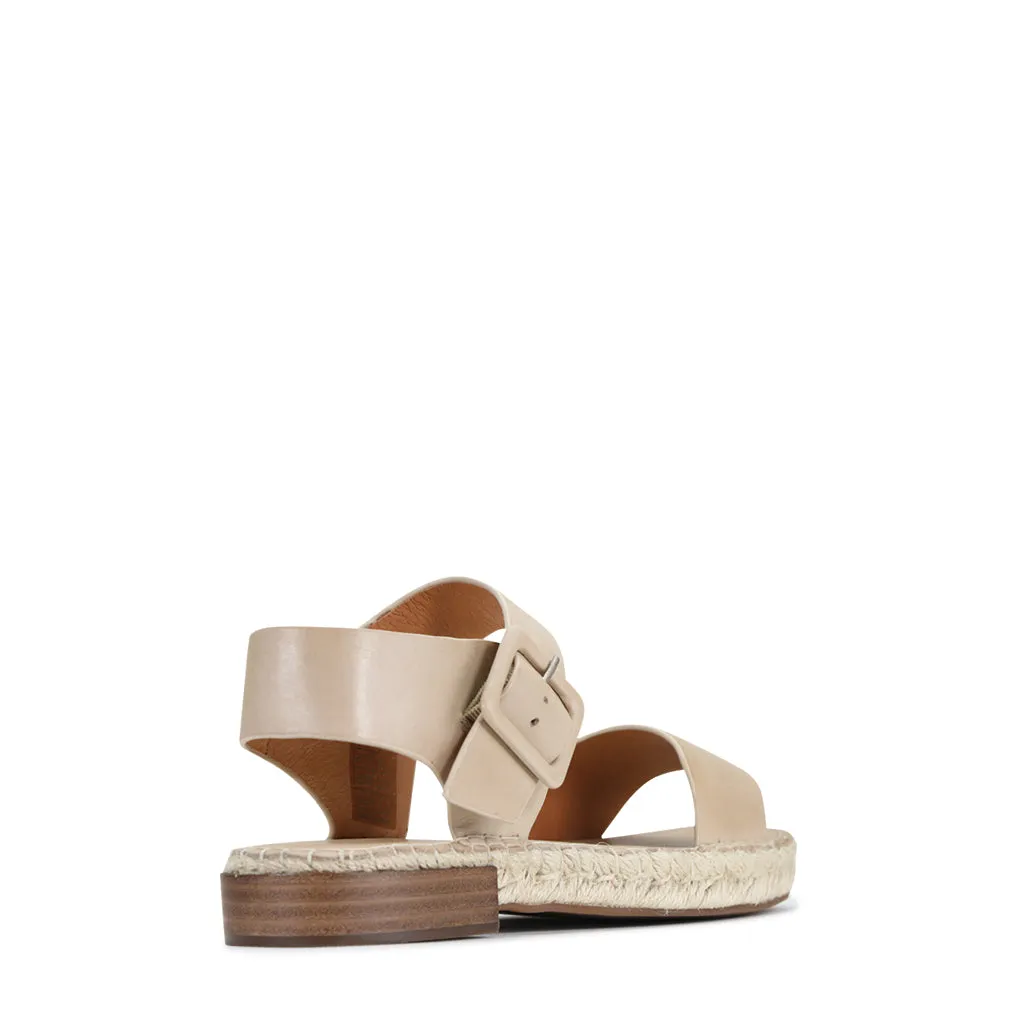 Espy Leather Espadrille Sandals