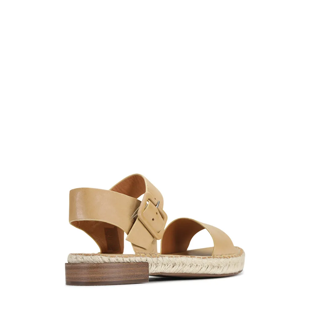 Espy Leather Espadrille Sandals