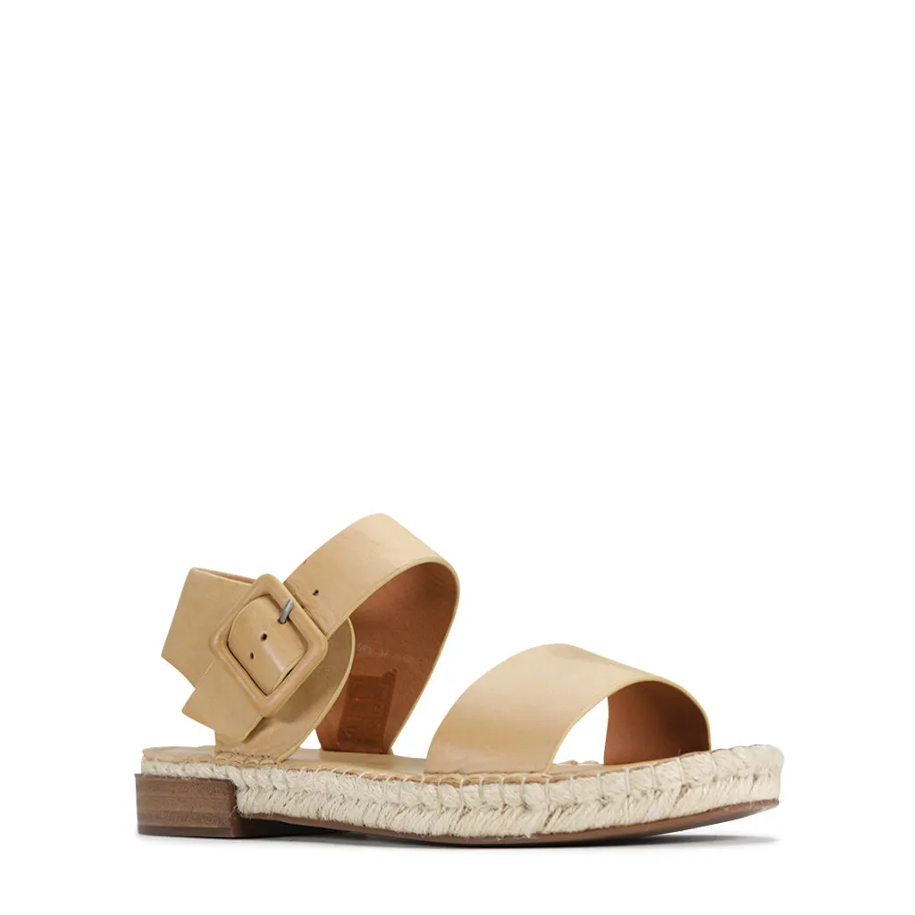 Espy Leather Espadrille Sandals