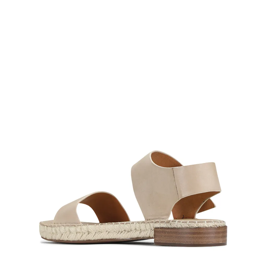 Espy Leather Espadrille Sandals