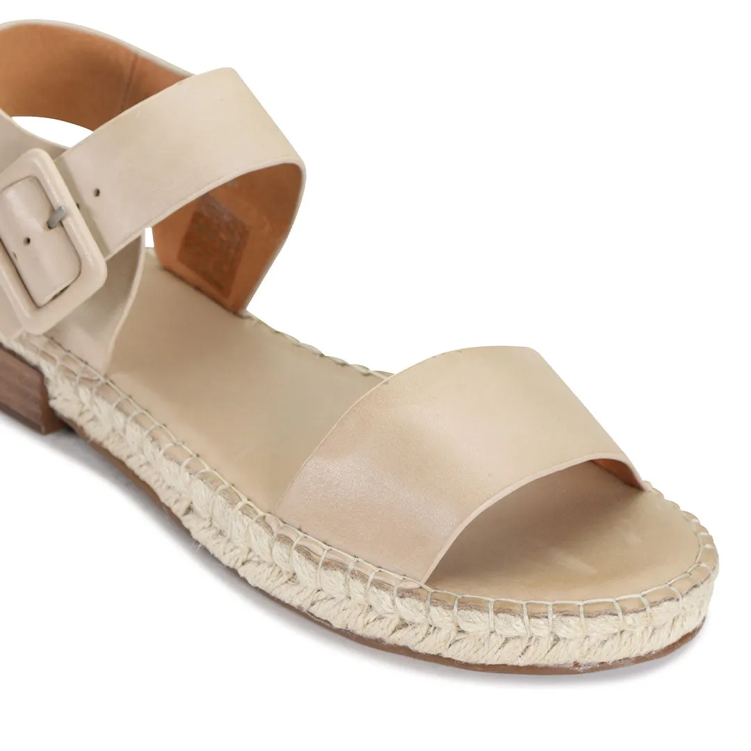 Espy Leather Espadrille Sandals